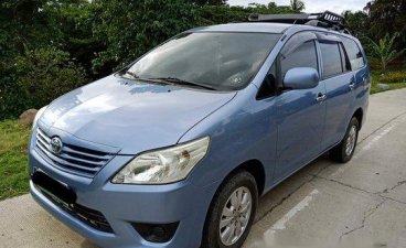 Sell Blue 2013 Toyota Innova Manual Diesel at 145000 km 