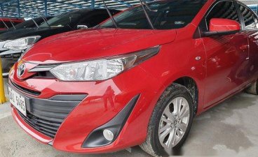 Red Toyota Vios 2018 at 18000 km for sale