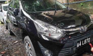 Black Toyota Wigo 2018 for sale in Quezon City 