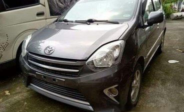 Selling Grey Toyota Wigo 2017 in Pasig 