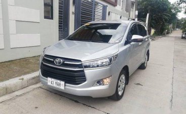 Silver Toyota Innova 2018 Manual Diesel for sale 