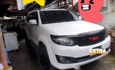 Selling White Toyota Fortuner 2012 Automatic Gasoline 