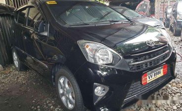 Selling Black Toyota Wigo 2017 Automatic Gasoline