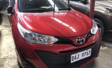 Red Toyota Vios 2019 Automatic Gasoline for sale