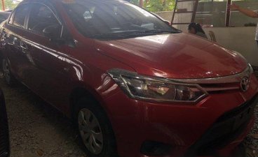 Red Toyota Vios 2018 Manual Gasoline for sale