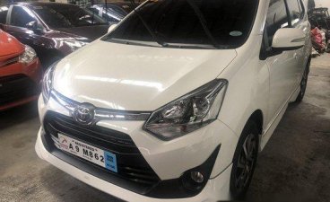 White Toyota Wigo 2019 Automatic Gasoline for sale