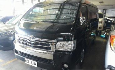 Selling Black Toyota Hiace 2017 at 33710 km 