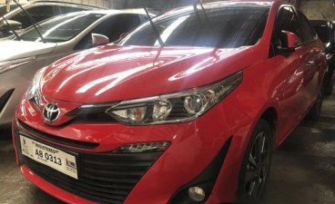 Red Toyota Vios 2019 for sale in Quezon City 