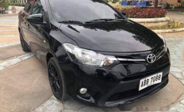 Black Toyota Vios 2014 Automatic Gasoline for sale 