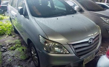 Silver Toyota Innova 2015 at 72000 km for sale