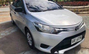 Silver Toyota Vios 2014 Manual Gasoline for sale 