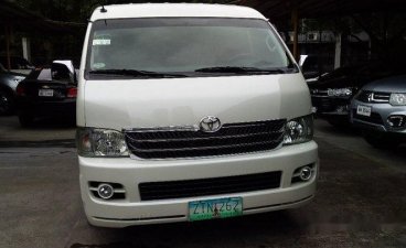 White Toyota Hiace 2009 Automatic Diesel for sale 