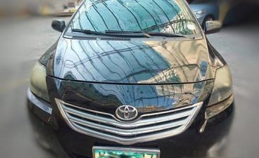 Black Toyota Vios 2013 at 70000 km for sale 