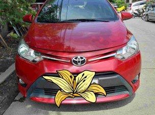 Red Toyota Vios 2015 Automatic Gasoline for sale