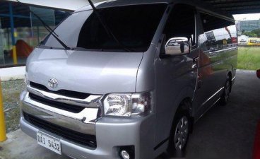 Selling Silver Toyota Hiace 2018 Manual Diesel at 17250 km 