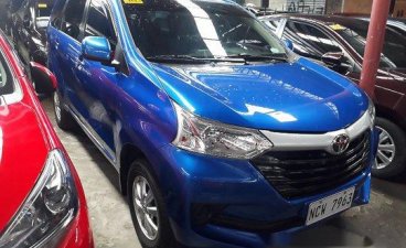 Blue Toyota Avanza 2018 Automatic Gasoline for sale 