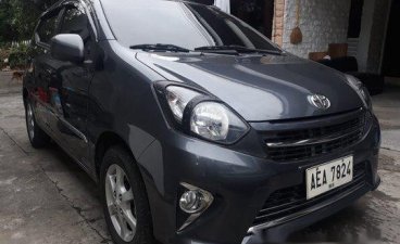 Black Toyota Wigo 2015 at 61000 km for sale 