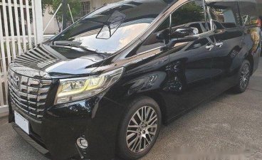 Selling Black Toyota Alphard 2016 in Makati