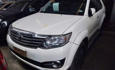 White Toyota Fortuner 2016 at 24000 km for sale 