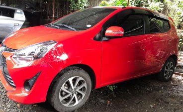 Sell Red Toyota Wigo 2019 in Quezon City
