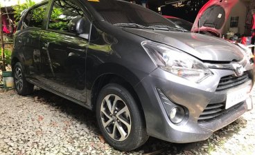 Selling Grey Toyota Wigo 2019 in Quezon City 
