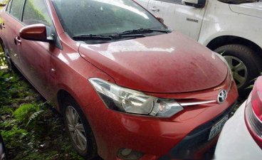Selling Red Toyota Vios 2016 Manual Gasoline at 32000 km