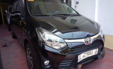 Sell Black 2018 Toyota Wigo Automatic Gasoline at 11282 km