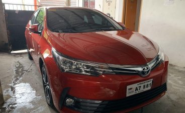 Selling Red Toyota Altis 2018 in Quezon City