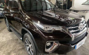 Selling Brown Toyota Fortuner 2017 Automatic Diesel 