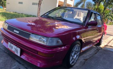 Red Toyota Corolla 1990 for sale in Mabalacat