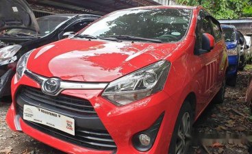 Sell Red 2019 Toyota Wigo Automatic Gasoline at 5800 km 