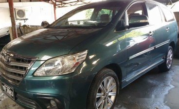 Selling Green Toyota Innova 2015 Automatic Diesel 