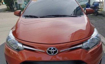 Selling Orange Toyota Vios 2018 Automatic Gasoline at 27407 km