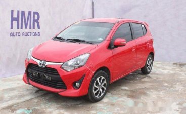 Red Toyota Wigo 2018 at 18887 km for sale 