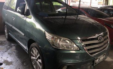 Selling Green Toyota Innova 2015 Automatic Diesel