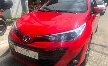 Sell Red 2019 Toyota Vios in Quezon City