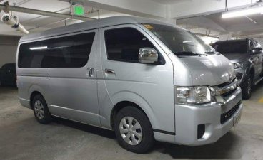 Silver Toyota Hiace 2016 for sale in Quezon City 