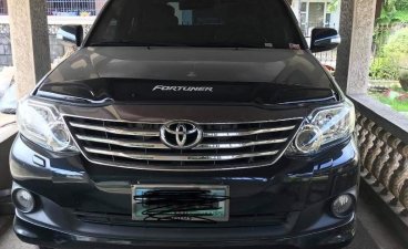 Blue Toyota Fortuner 2012 for sale in Muntinlupa 