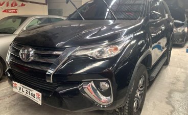 Black Toyota Fortuner 2017 for sale in Quezon City