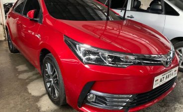 Red Toyota Altis 2018 Sedan for sale in Quezon City 