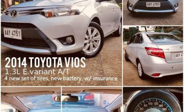 Used Toyota Vios 2014 for sale in Paranaque