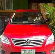 Red Toyota Innova 2012 at 55000 km for sale in Imus