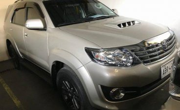 Selling Beige Toyota Fortuner 2015 Automatic Diesel 