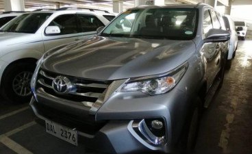 Silver Toyota Fortuner 2018 for sale in Cebu