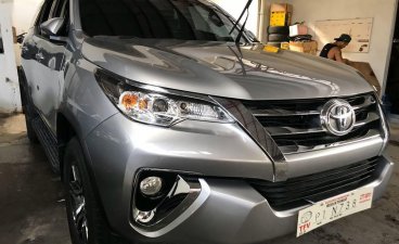 Silver Toyota Fortuner 2019 for sale in Quezon City 