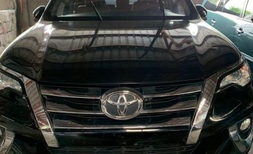 Sell Black 2017 Toyota Fortuner in Quezon City