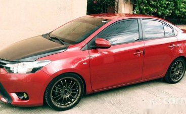 Red Toyota Vios 2014 at 29000 km for sale 