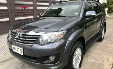 Sell Grey 2014 Toyota Fortuner Automatic Gasoline at 60000 km