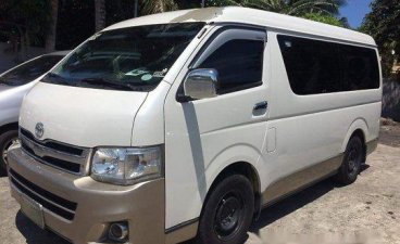 White Toyota Hiace 2013 Manual Diesel for sale 