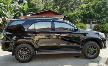 Selling Black Toyota Fortuner 2015 Automatic Diesel